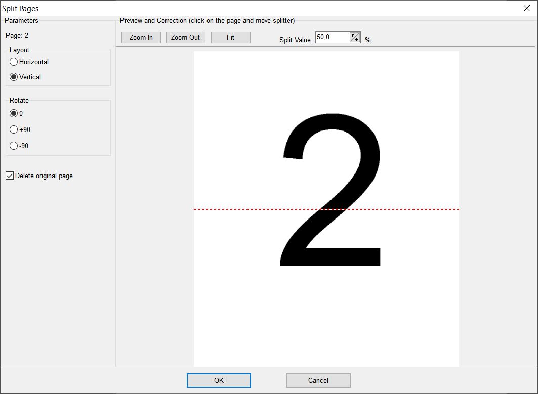 Split Pages